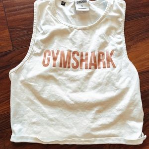 Size small gymshark cropped tank top